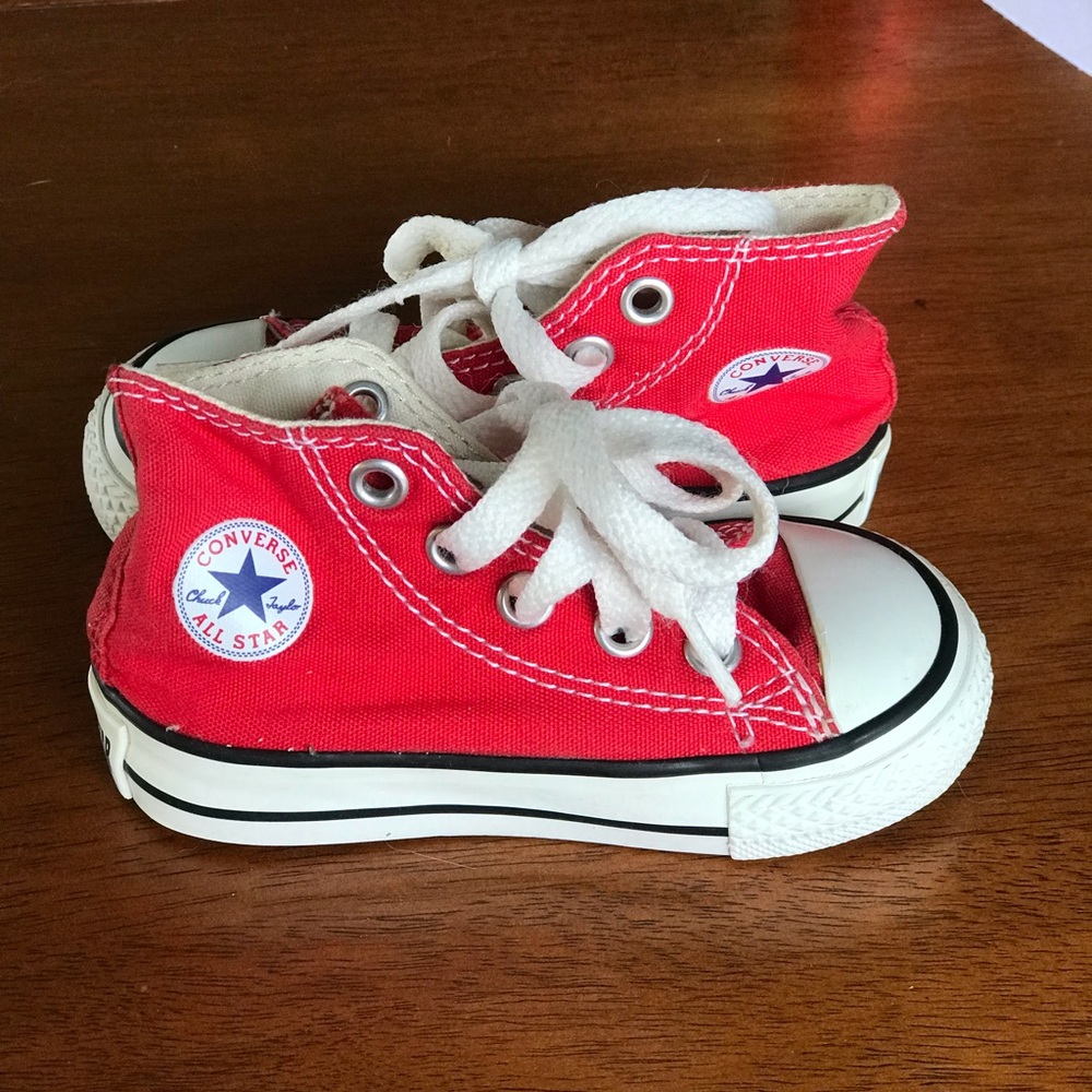 Red Toddler Chuck Taylor Converse